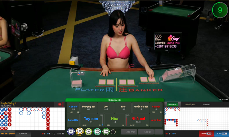 đặt cược baccarat m88