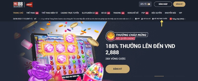 chat trực tiếp tại trang chủ nhà cái m88