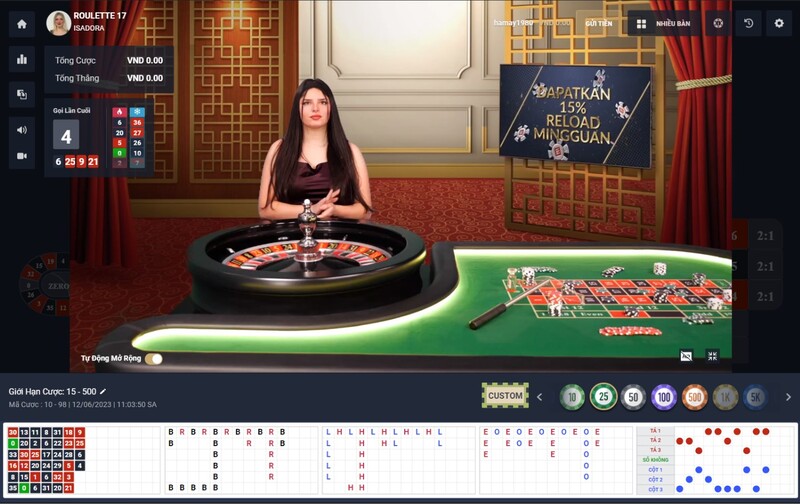 nắm vững luật chơi roulette m88